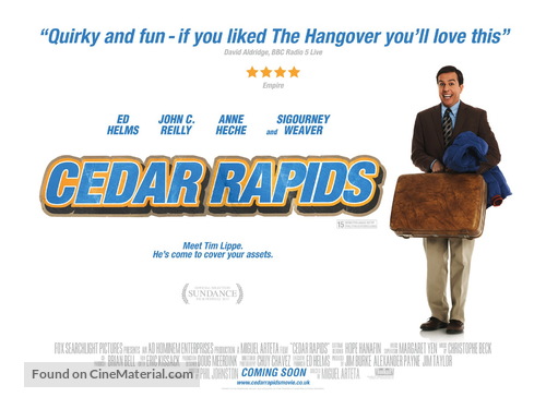 Cedar Rapids - British Movie Poster