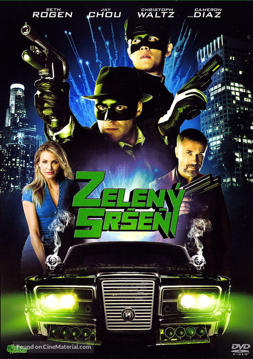 The Green Hornet - Czech DVD movie cover