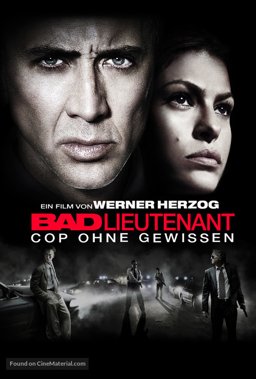 The Bad Lieutenant: Port of Call - New Orleans - German Movie Poster