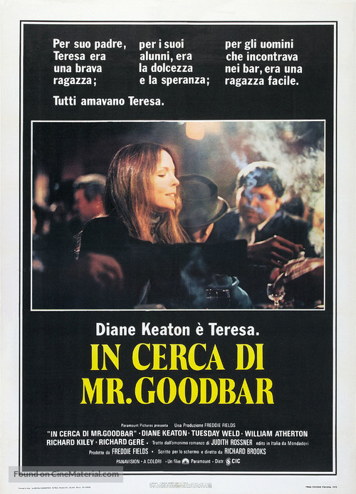 Looking for Mr. Goodbar - Italian Movie Poster