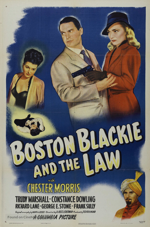 Boston Blackie and the Law - Movie Poster