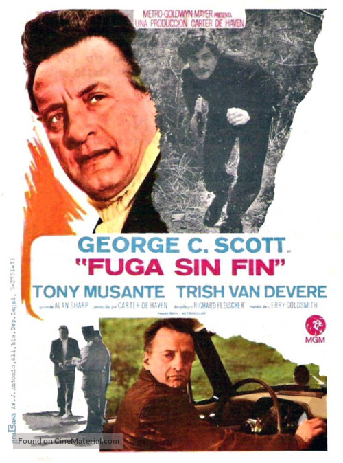The Last Run - Spanish Movie Poster