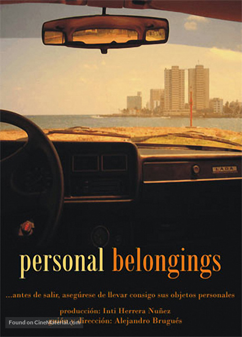 Personal Belongings - Movie Poster