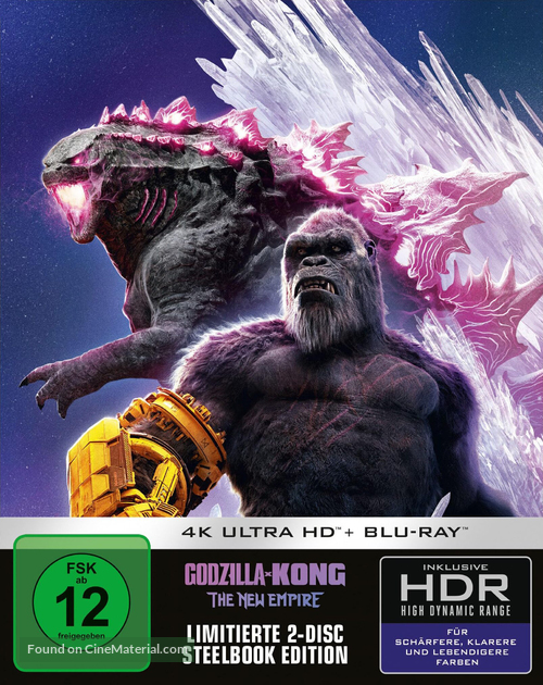 Godzilla x Kong: The New Empire - German Movie Cover