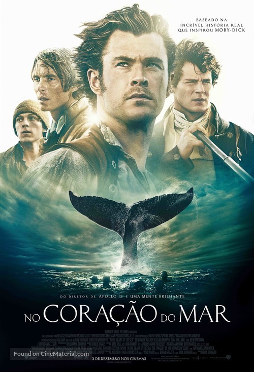 In the Heart of the Sea - Brazilian Movie Poster