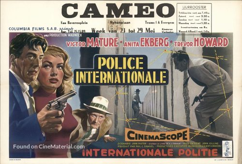 Interpol - Belgian Movie Poster