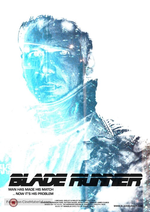Blade Runner - British DVD movie cover