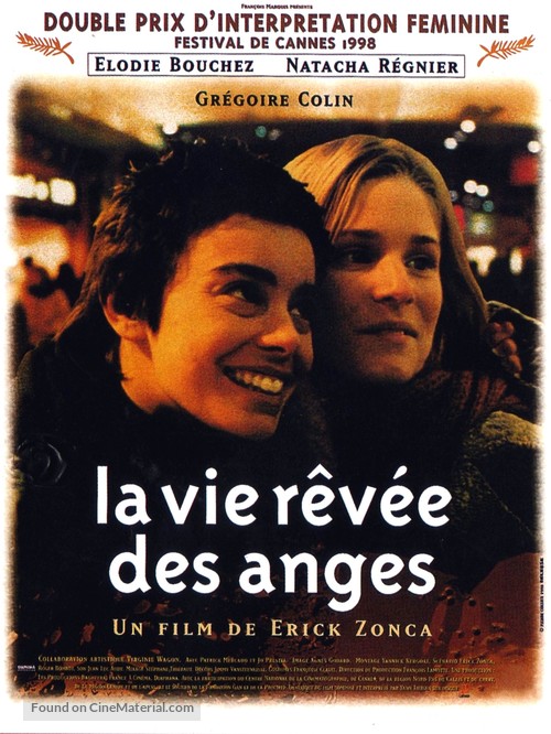 La vie r&ecirc;v&eacute;e des anges - French Movie Poster