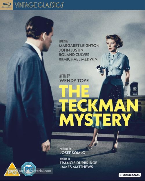 The Teckman Mystery - British Blu-Ray movie cover