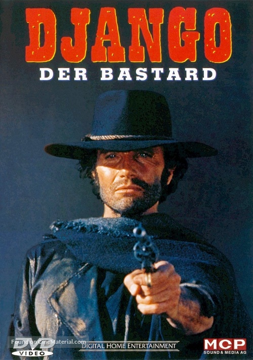 Django il bastardo - German DVD movie cover