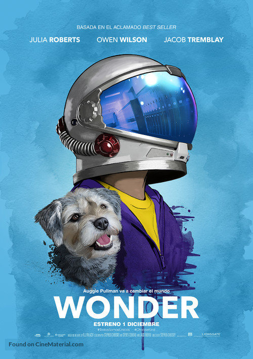 Wonder - Spanish Movie Poster