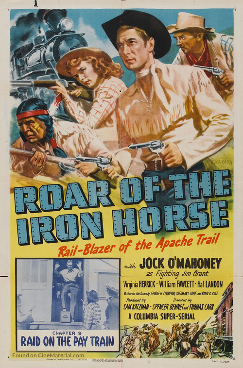 Roar of the Iron Horse, Rail-Blazer of the Apache Trail - Movie Poster