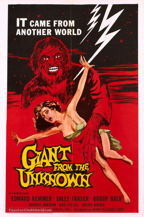 Giant from the Unknown - Movie Poster
