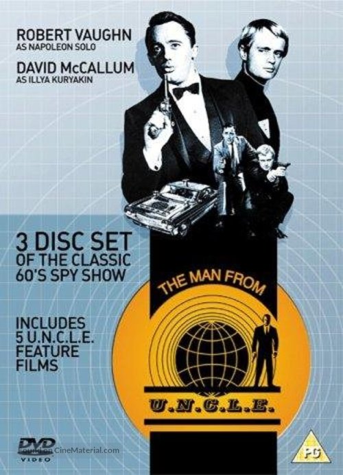 &quot;The Man from U.N.C.L.E.&quot; - British DVD movie cover