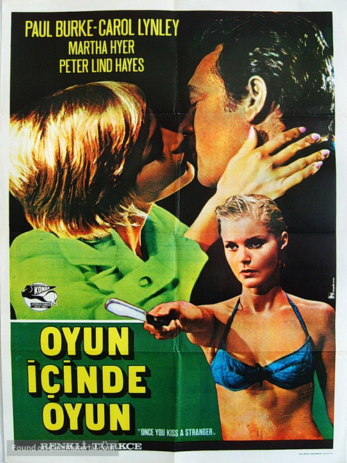 Once You Kiss a Stranger... - Turkish Movie Poster