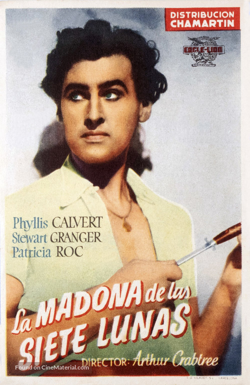 Madonna of the Seven Moons - Spanish Movie Poster