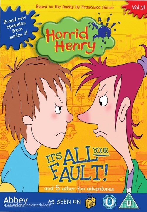 &quot;Horrid Henry&quot; - British DVD movie cover