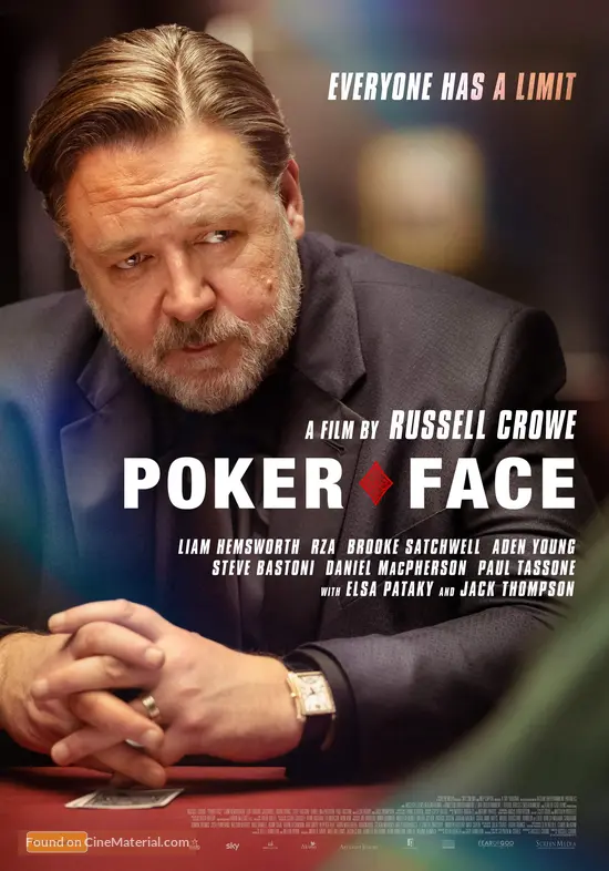Poker Face (2025) Australian movie poster