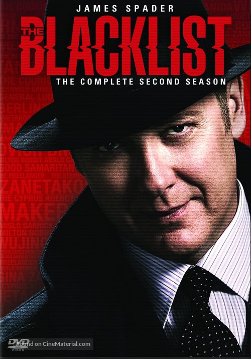 &quot;The Blacklist&quot; - DVD movie cover