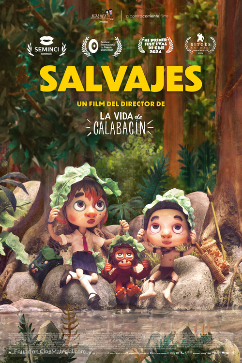 Sauvages - Spanish Movie Poster