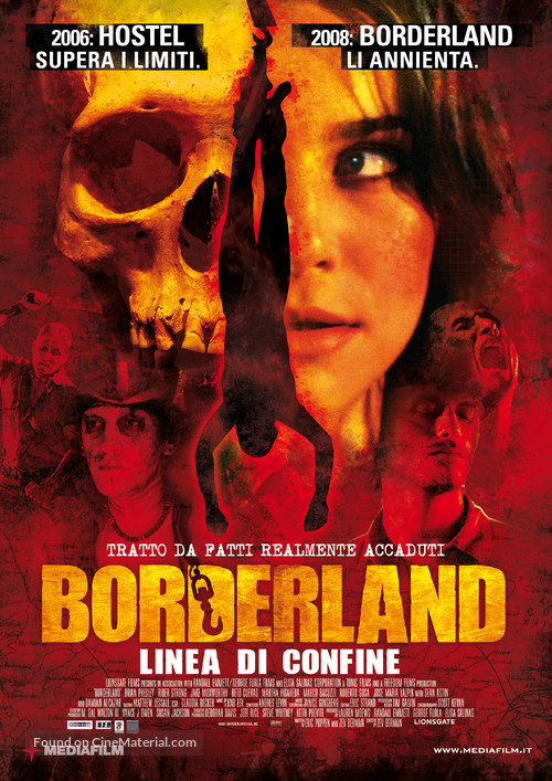 Borderland - Italian Combo movie poster