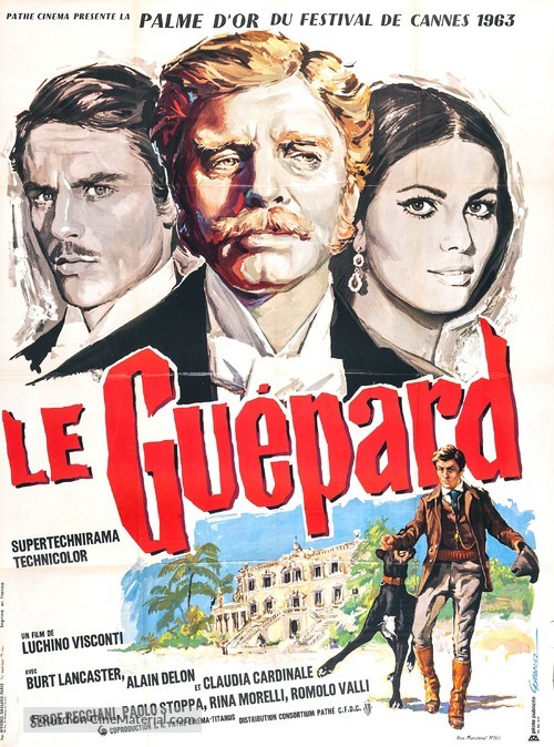 Il gattopardo - French Movie Poster