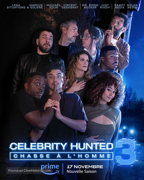 &quot;Celebrity Hunted: Chasse &agrave; l&#039;homme&quot; - French Movie Poster