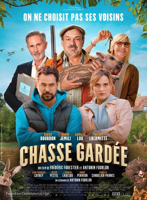 Chasse gard&eacute;e - French Movie Poster