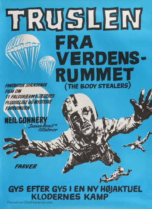 The Body Stealers - Danish Movie Poster