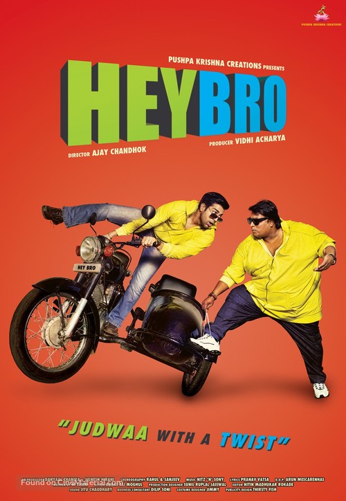 Hey Bro - Indian Movie Poster