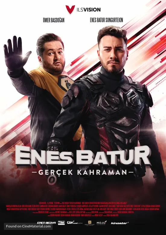 Enes Batur Ger&ccedil;ek Kahraman - German Movie Poster