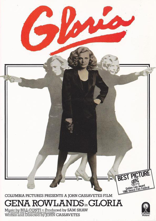 Gloria - Finnish VHS movie cover