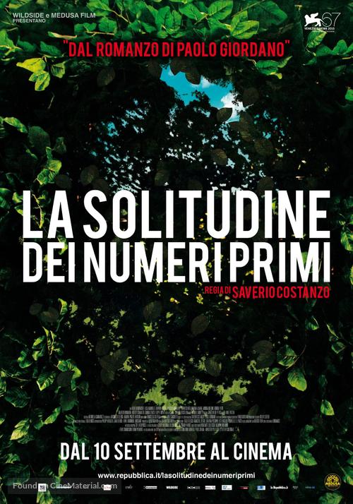 La solitudine dei numeri primi - Italian Movie Poster