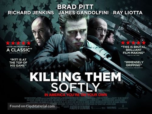 Killing Them Softly - British Movie Poster