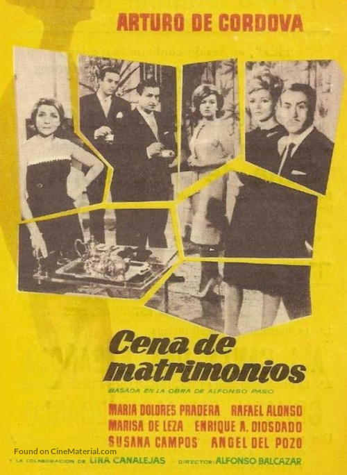 Cena de matrimonios - Spanish Movie Poster