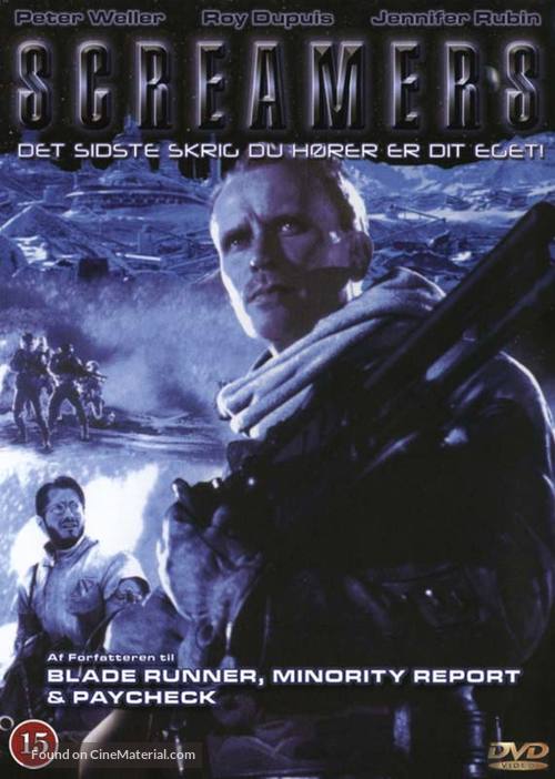 Screamers - Danish DVD movie cover