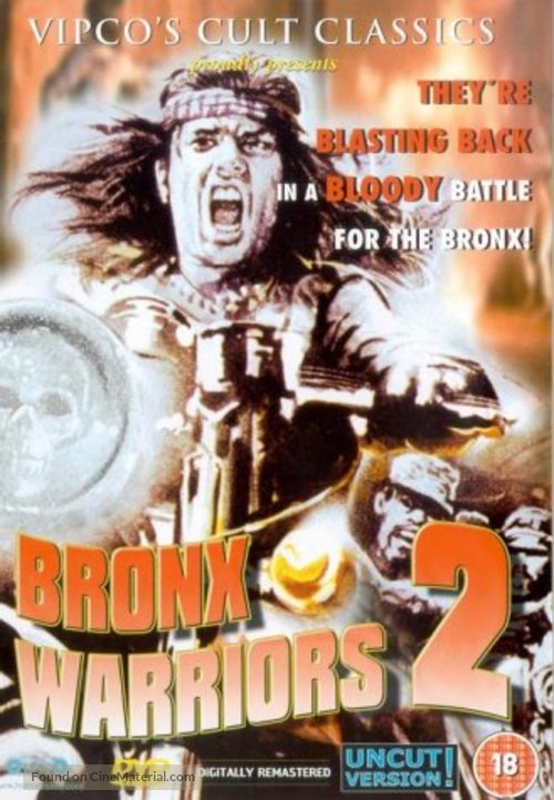 Fuga dal Bronx - British DVD movie cover