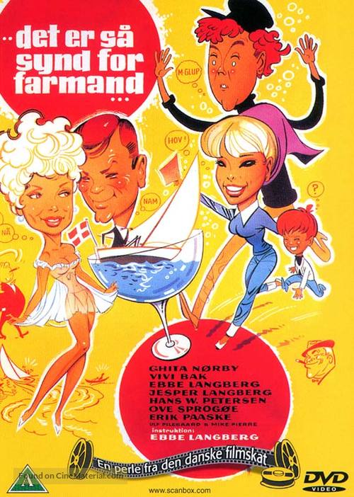Det er s&aring; synd for farmand - Danish DVD movie cover