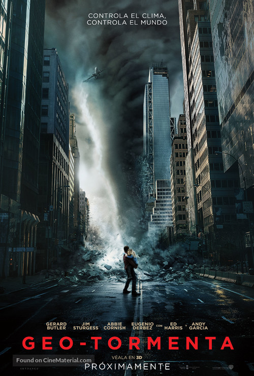 Geostorm - Argentinian Movie Poster