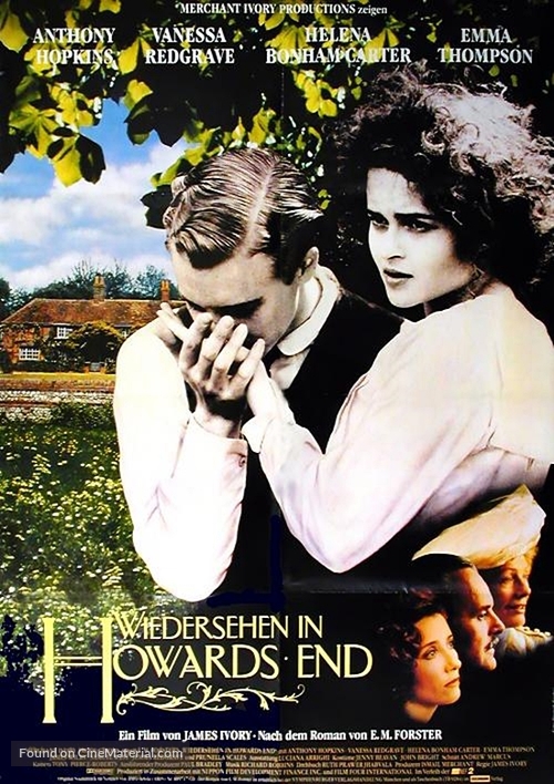 Howards End - German Movie Poster