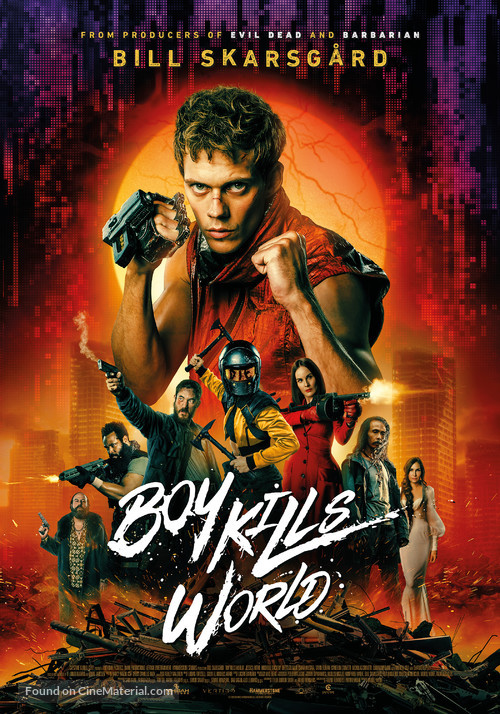 Boy Kills World - Dutch Movie Poster