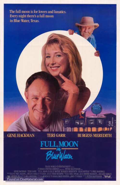 Full Moon in Blue Water - Movie Poster