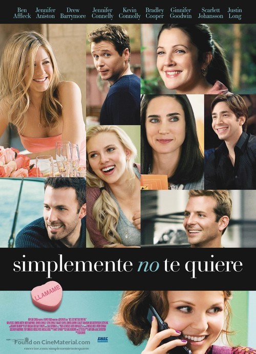 He&#039;s Just Not That Into You - Uruguayan Movie Poster