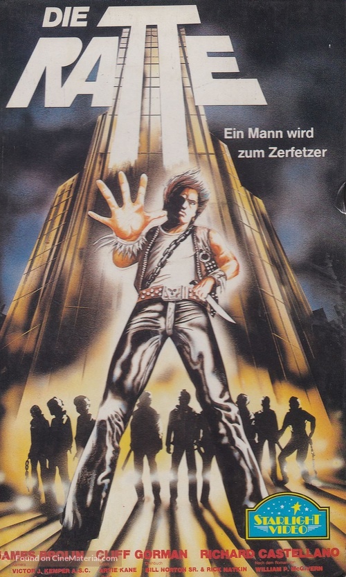 Night of the Juggler - German VHS movie cover