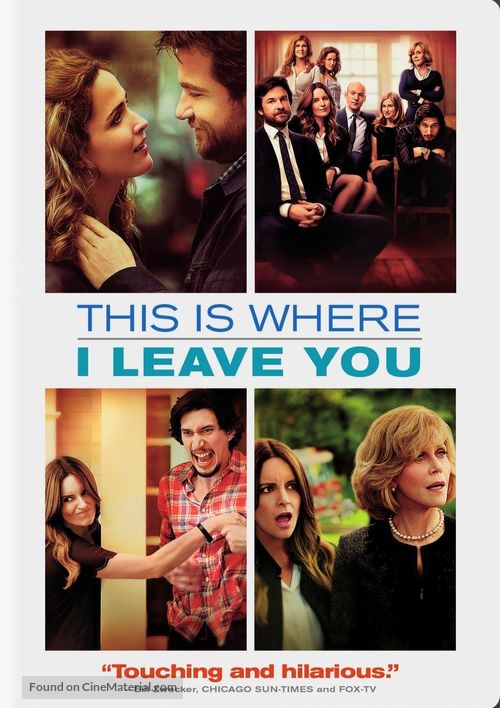 This Is Where I Leave You - DVD movie cover