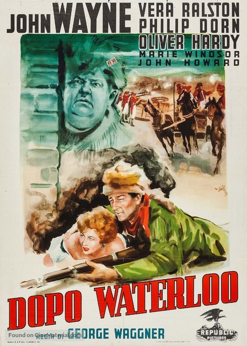The Fighting Kentuckian - Italian Movie Poster