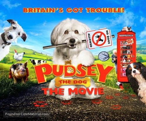 Pudsey the Dog: The Movie - British Movie Poster