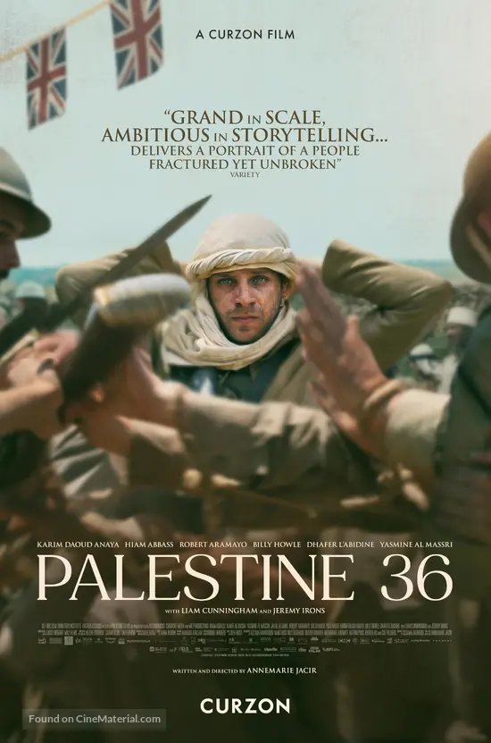 Palestine 36 (2025) British movie poster