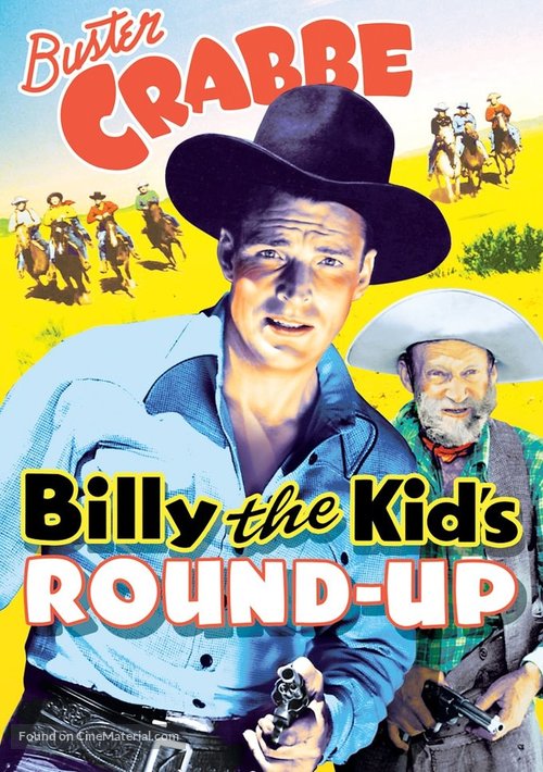 Billy the Kid&#039;s Round-up - DVD movie cover