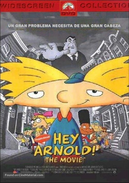 Hey Arnold! The Movie - Spanish DVD movie cover